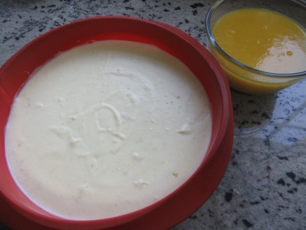 Tarta mousse de mango Thermomix