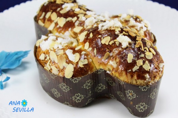 Paloma de Pascua (Colomba) Ana Sevilla cocina tradicional