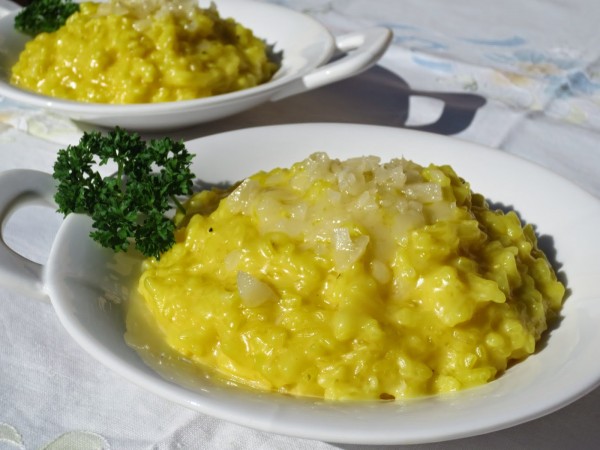 Risotto a la milanesa Thermomix