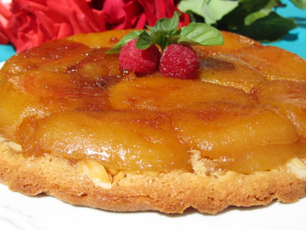 Tarta Tatín de almendra Ana Sevilla Tarta de manzana