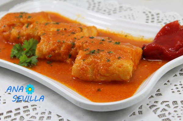 bacalao en salsa de piquillos olla gm Ana Sevilla