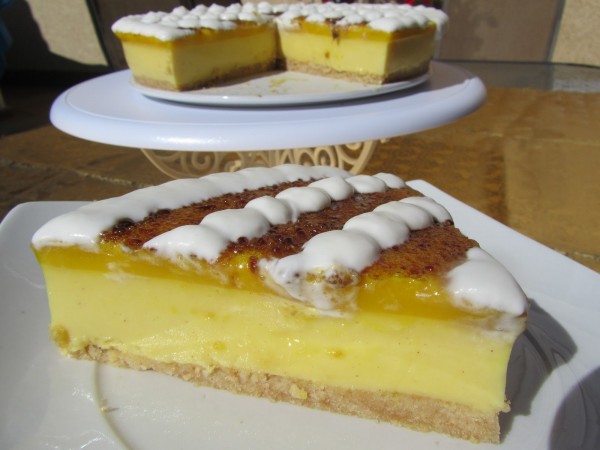 tarta de crema de San José y yema o crema catalana Ana Sevilla Con thermomix