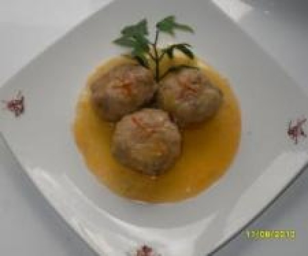 Albóndigas con paté thermomix