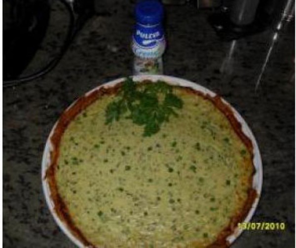 Quiche de calabacines ligero thermomix