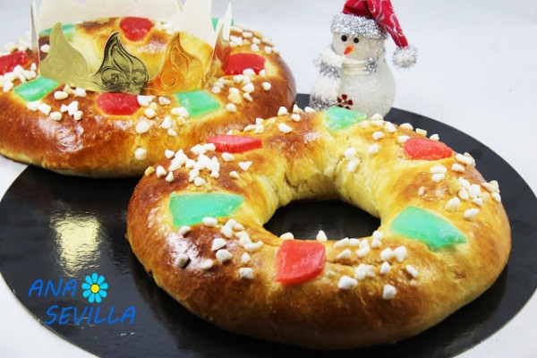 Roscón de Reyes con masa madre Thermomix Ana Sevilla