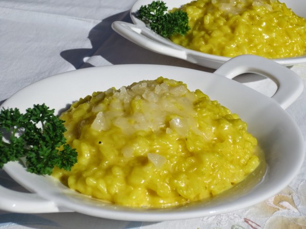 Risotto a la milanesa Ana Sevilla con Thermomix