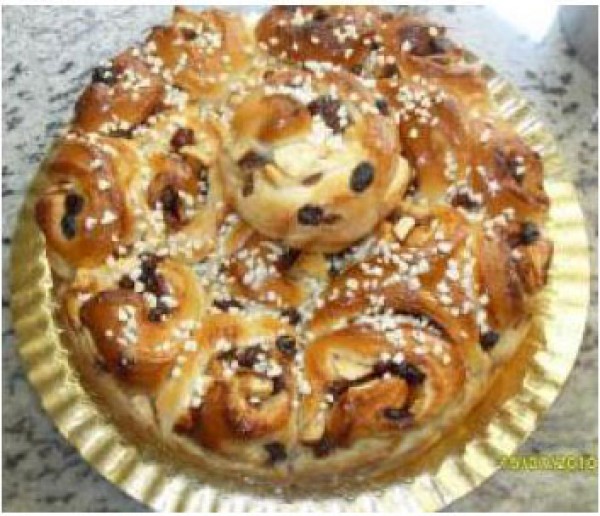 Chelsea-Buns Panecillo Inglés thermomix