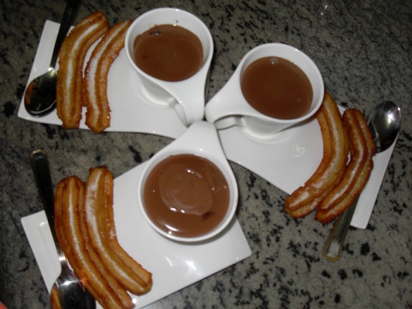 Chocolate con churros Ana Sevilla