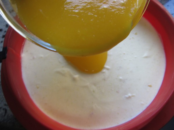 Tarta mousse de mango Thermomix