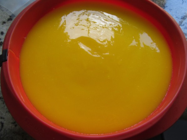 Tarta mousse de mango Thermomix